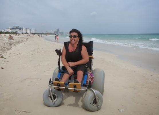How to rock Miami Beach in a power wheelchair