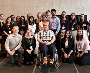 Group photo at Ward Research Day and Pursuit Award Competition
