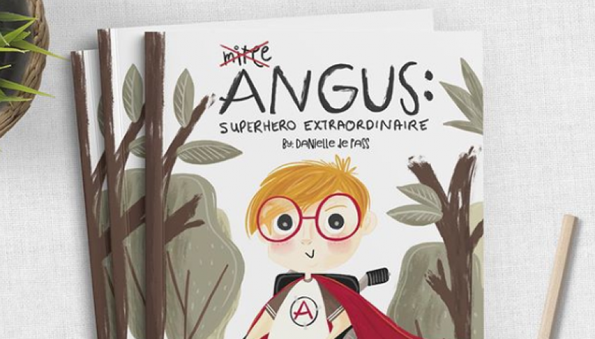 Photo of the book Angus: Superhero Extraordinaire
