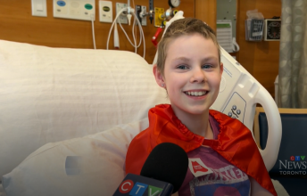 Inpatient client, Hannah talks about her exciting visit with the Toronto Sceptres