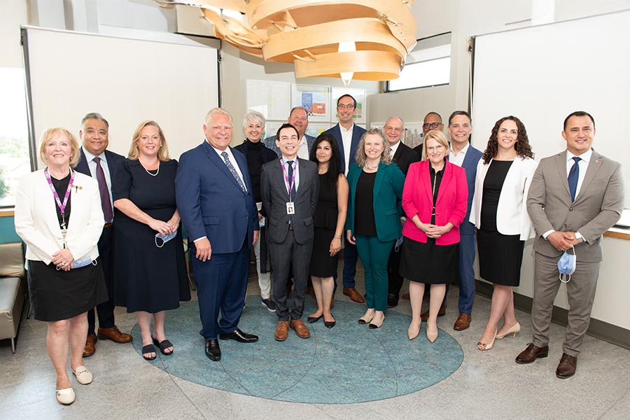 System and government partners celebrate a historic investment in children’s health care across Ontario  