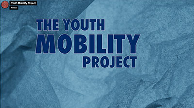 The Youth Mobility Project screen