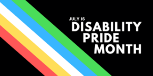 Disability Pride Month flag