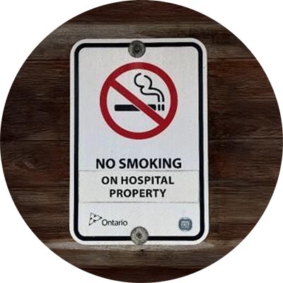 No smoking sign