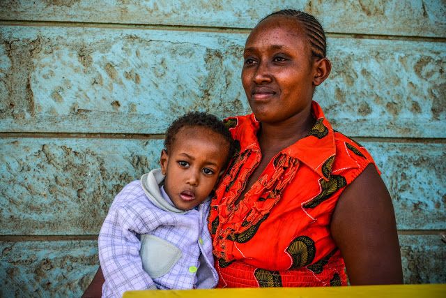 Child and mother