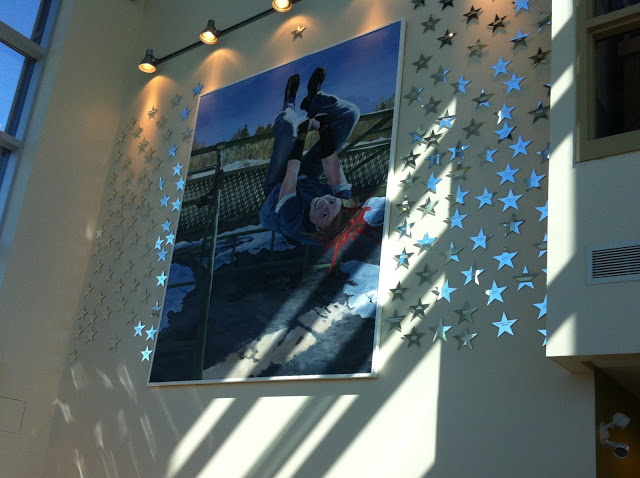 Photo of the Star Wall at Roger Neilson House