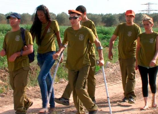 Israeli military opens training to disabled youth