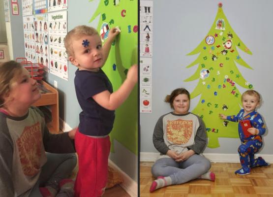 Making a tree is as fun as buying one, and more kid-friendly