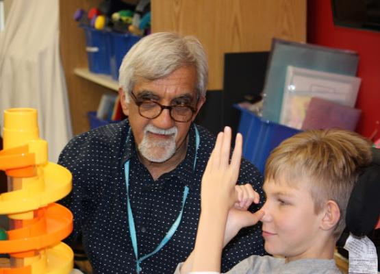 School volunteer honours his daughter's memory