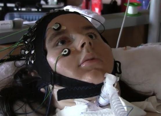 With mind-reading device, 'locked-in' people say they're happy