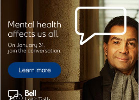 Share your mental health story on Bell Let's Talk day