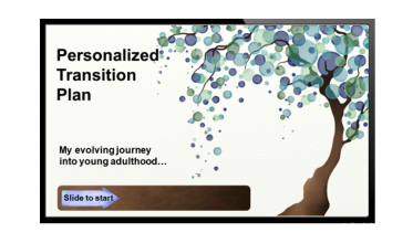 preview of personalized transition plan