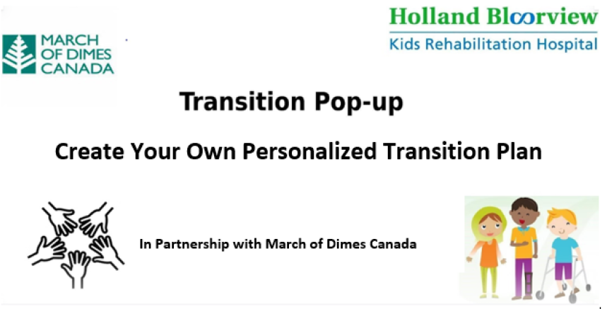 Work on My Personalized Transition Plan (On-Site)