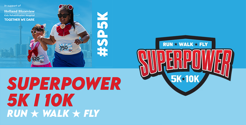 Superpower 5K/10K poster