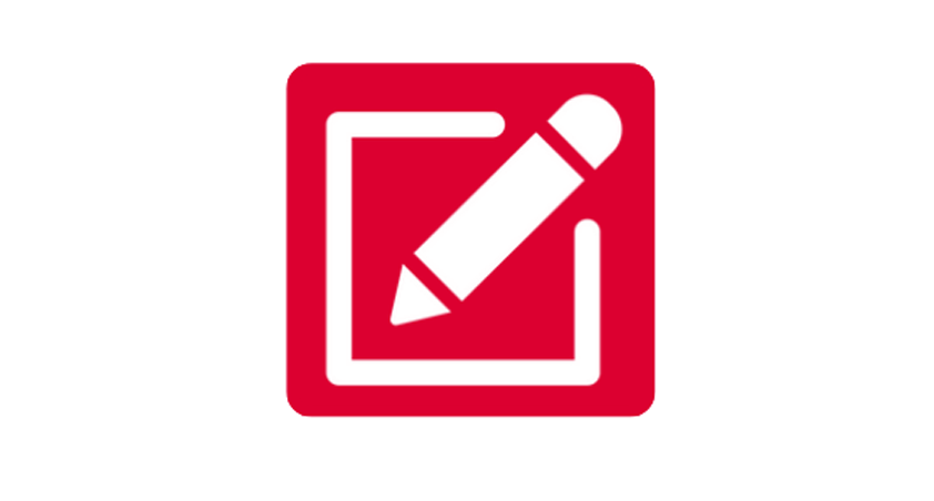 An icon of a pen