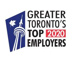 Greater Toronto’s Top Employers 2020 award