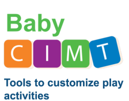 Baby CIMT - Tools to customize play activities graphic