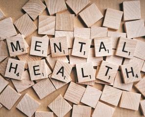 mental health spelled out in wooden tiles
