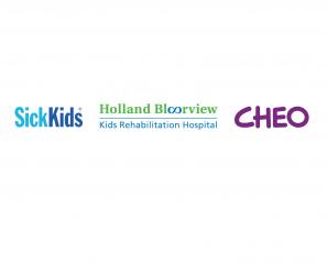 SickKids, CHEO and Holland Bloorview logos