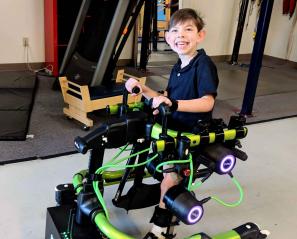 Child using the Trexo. Image from their main website. 