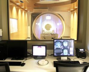 Image of Holland Bloorview's research MRI suite's control room