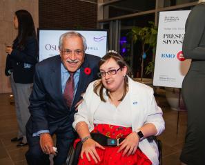 David and his daughter Jessica at An Evening of Possibility