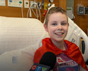 Inpatient client, Hannah talks about her exciting visit with the Toronto Sceptres