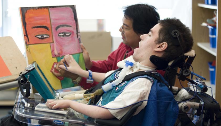 Offering children of all abilities the opportunity to participate in creative expression