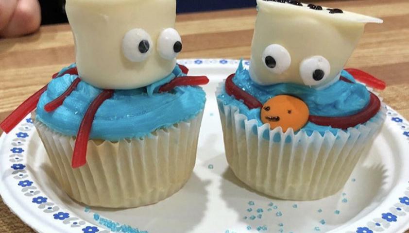 Octopus Cupcakes