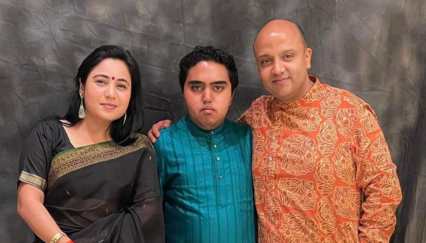 Gunjan Seth and family