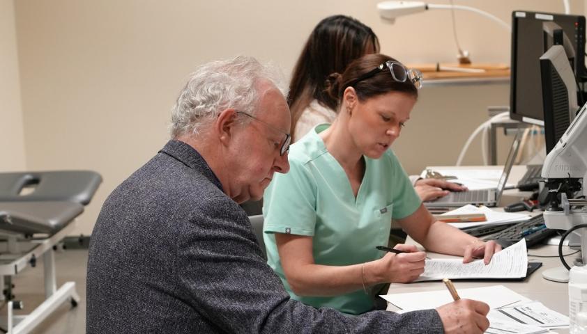 Dr. Peter Rumney in office