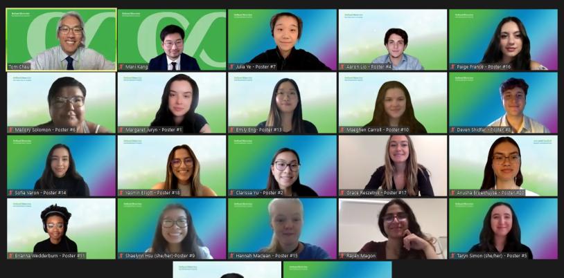Screen shot of Bloorview Research Institute's Ward summer students