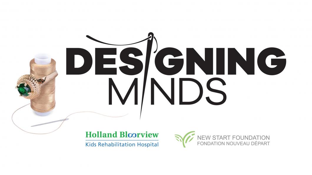 designing minds logo with partners