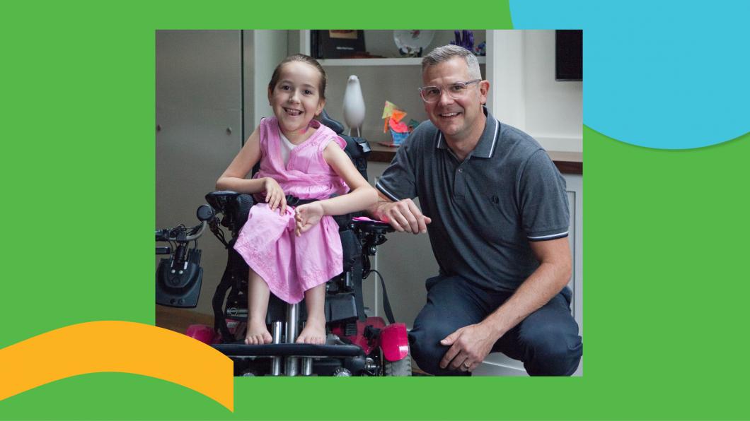 Dr. Ron Buliung, Graduate Chair of Geography and Planning, University of Toronto with his daughter