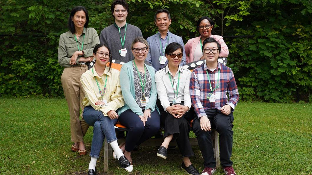 A few members of the communications and public engagement team 