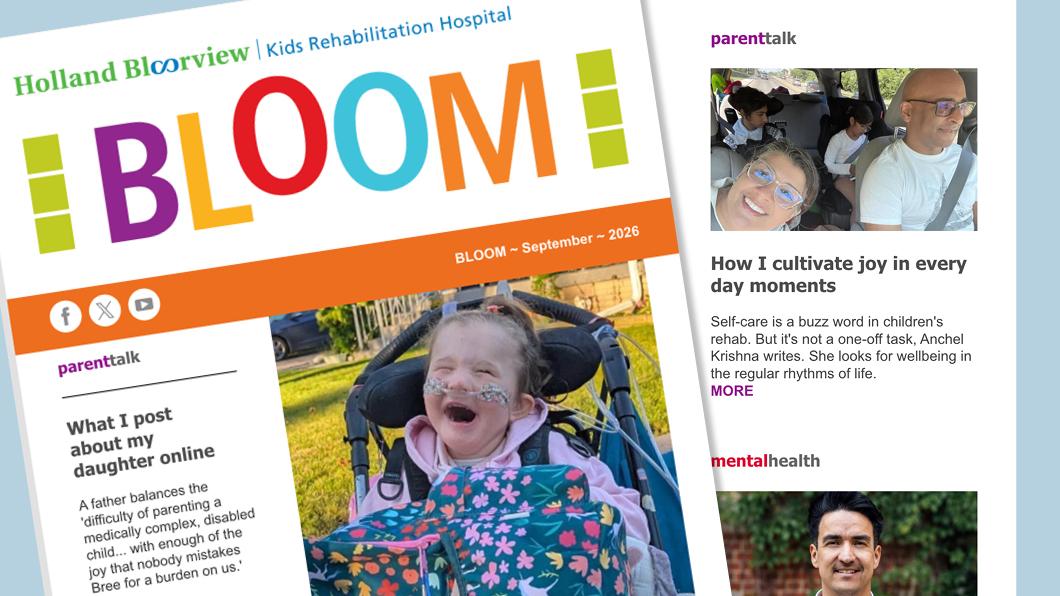 Collage of eletter photos and stories