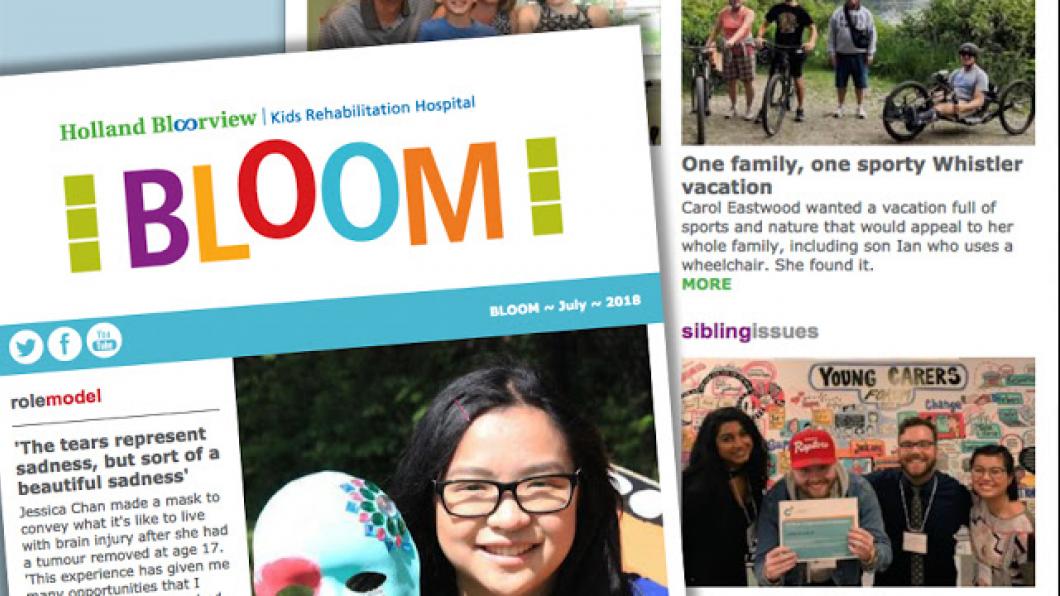 Collage of Bloom Articles