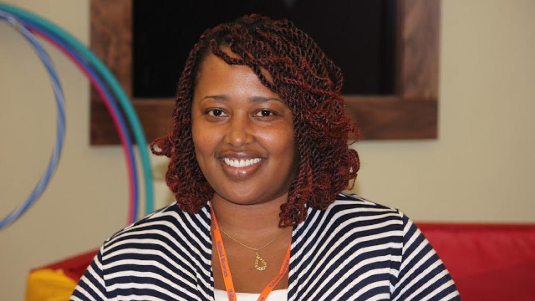 A cousin's memory fuels this Kenyan trainee