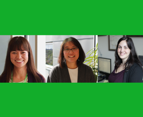 Pictured: Dr. Evdokia Anagnostou,Dr. Anne Kawamura, Dr. Amber Makino