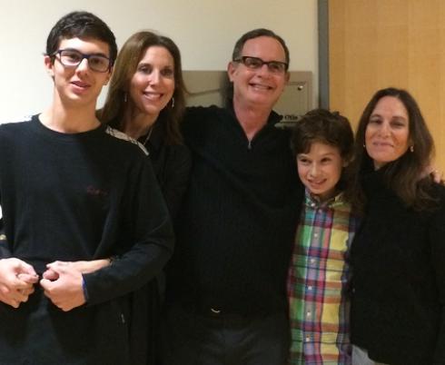 Spencer, Philip, Judy, Aidan and Janis