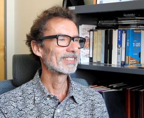 Dr. Paus smiling to the camera
