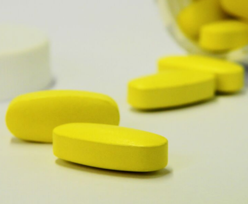 Pills in a bottle