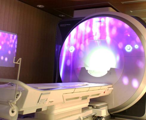 research MRI scanner room
