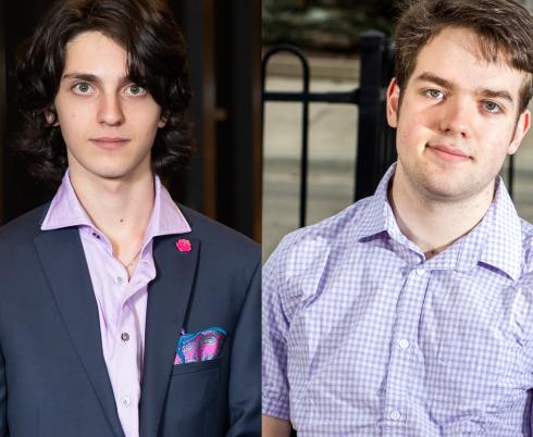 Aaron and Spencer are two students in this year's program.