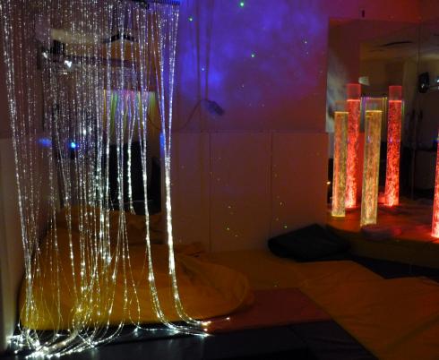 snoezelen room where training takes place