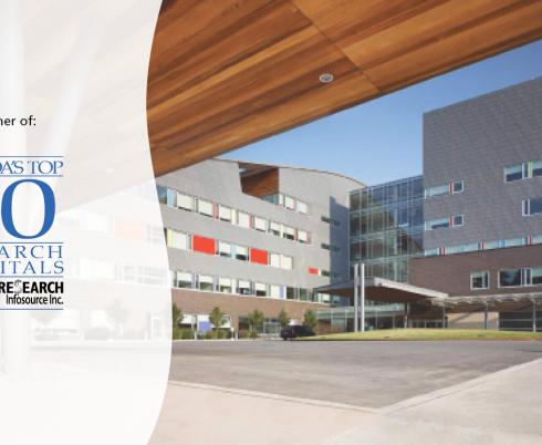 exterior shot of Holland Bloorview Kids Rehabilitation Hospital