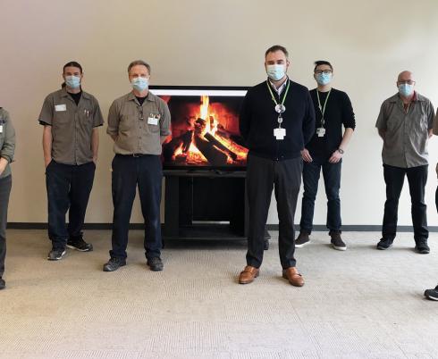 Building services and transportation team photo