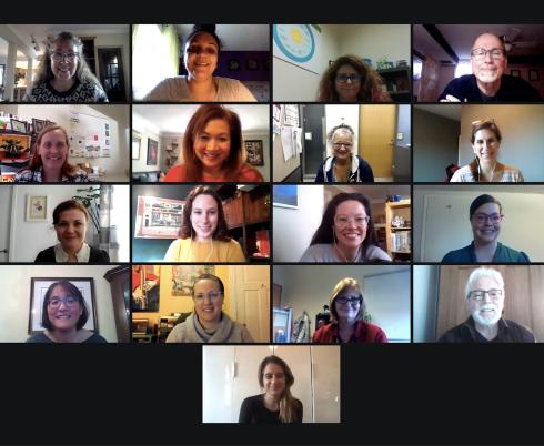 Solution-Focused Health Care Coaching program class photo