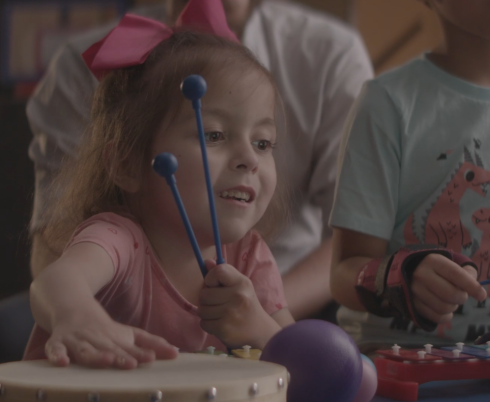 occupational therapy session with a client