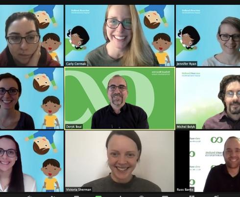 Dr. Deryk Beal and his trainees from the CONNECT Lab